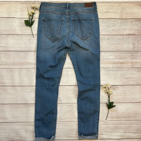 Hollister Y2K High Rise Super Skinny Distressed Medium Wash Jeans 13/31 - Picture 11 of 11